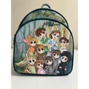 Loungefly Disney Peter Pan Darlings Lost Boys Group Portrait Mini Backpack NWT